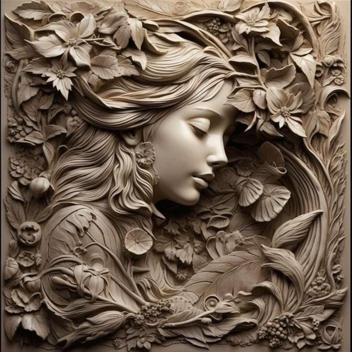 نموذج ثلاثي الأبعاد لآلة CNC 3D Art 